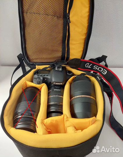 Canon 7D + 2 объектива. Полный комплект