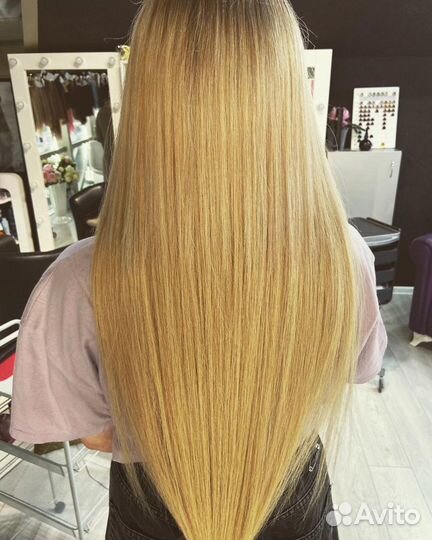 Наращивание волос микро/нано