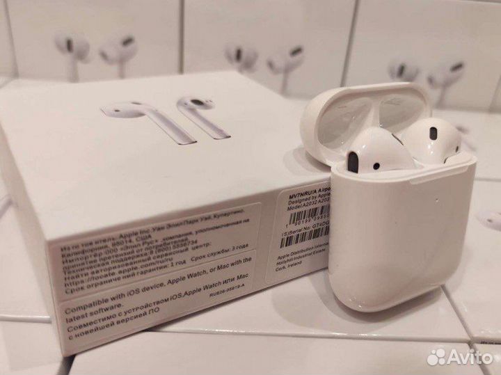 Топовая версия Airpods 2, 350 Отзывов в профиле