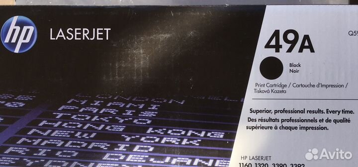 Картридж для принтера hp