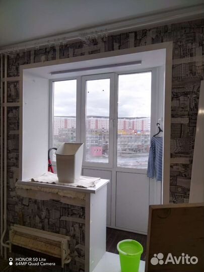 Установка остеклений расширение проемов