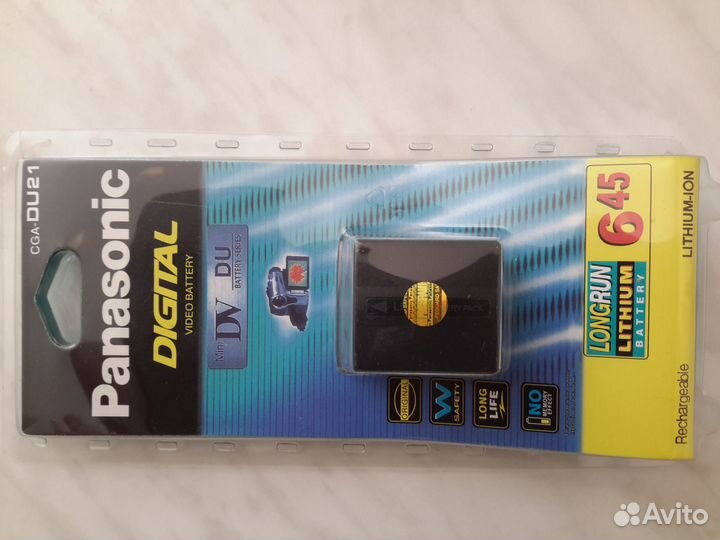 Аккумулятор Panasonic CGA-DU21 / Обмен