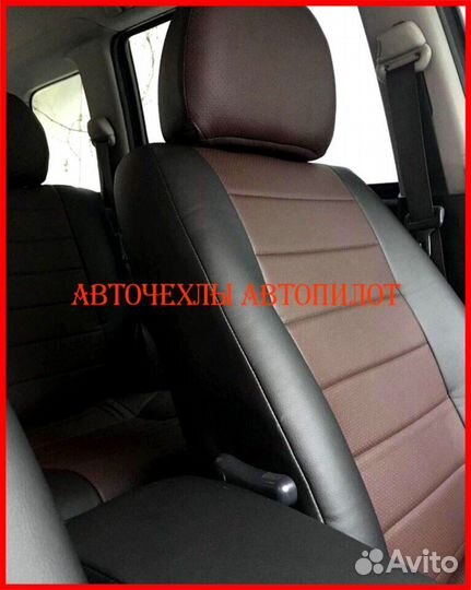 Чехлы Автопилот Mitsubishi Outlander 3 из экокожи