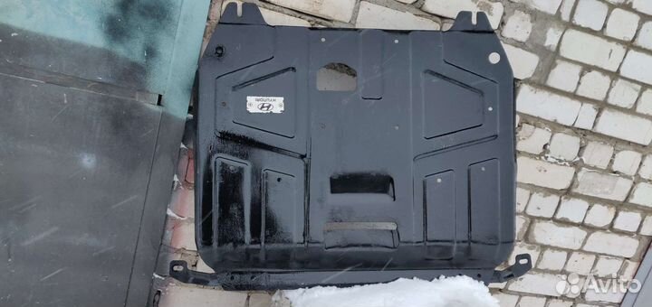 Защита двигателя hyundai solaris 1