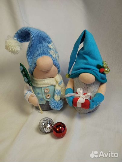 Гномы под ёлку ручной работы