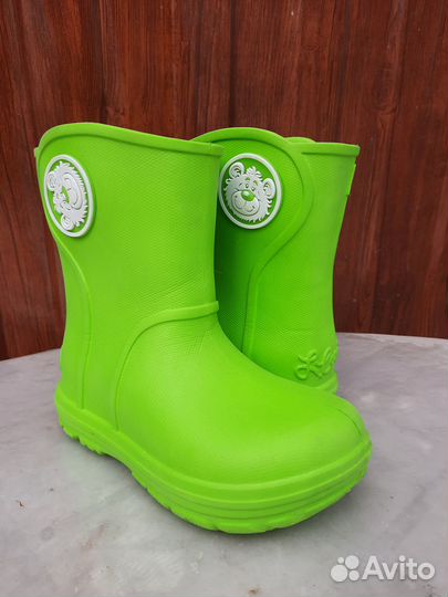 Детские резиновые сапоги