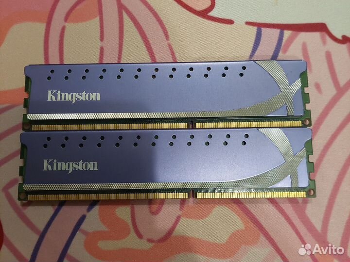 Плашки оперативной памяти ddr3 kingston 4gb