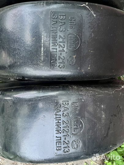 Подкрылки niva 2121