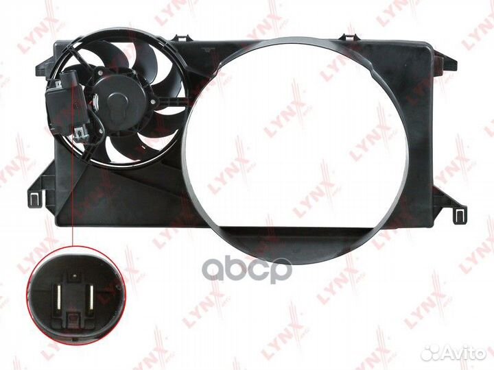 Вентилятор радиатора ford Transit 11