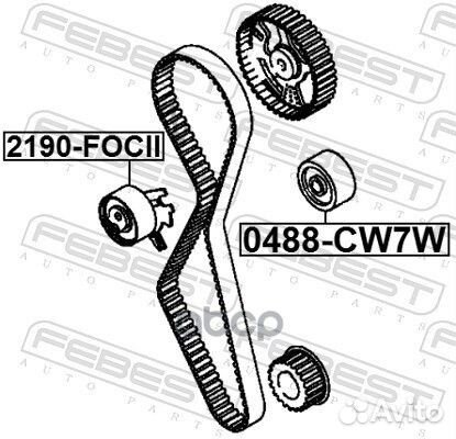 Натяжитель ремня грм Febest 96661301,4808221