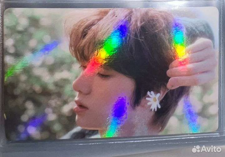 Предзаказная голографическая карта Бомгю TXT