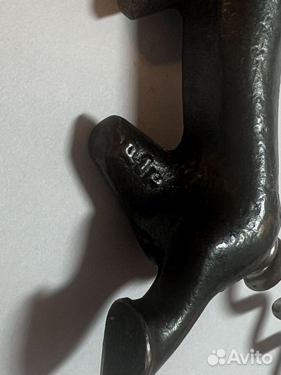 Штопор СССР такса бронза винтаж редкость