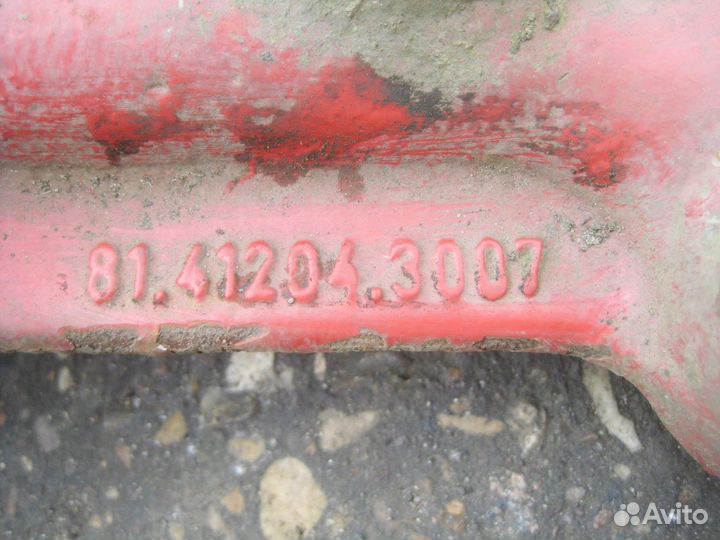 Кронштейн траверсы под кпп 81412043007 MAN, F 2000