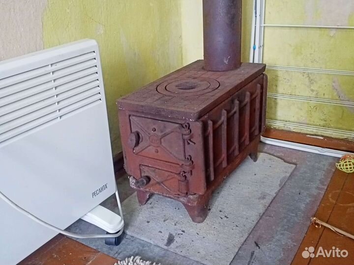 Печь буржуйка чугунная СССР