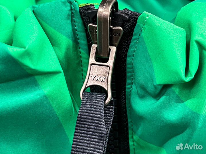 Пуховик The North Face 1996 kaws Green Print