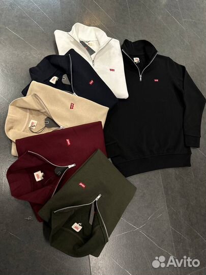 Джемпер полузамок levis