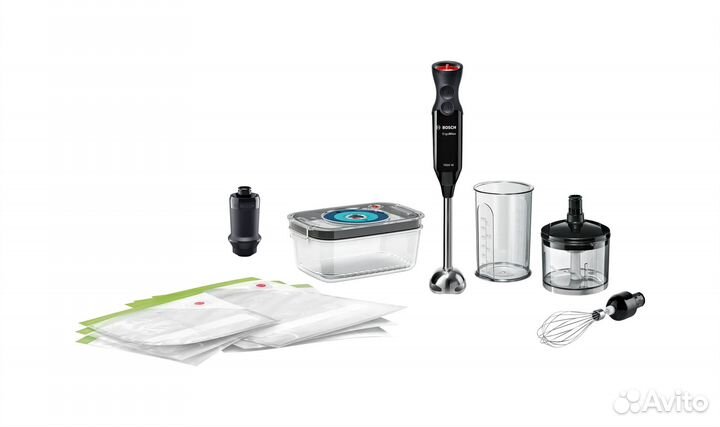 Блендер Bosch ErgoMixx MS6CB61V5, черный