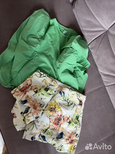 Шорты с блузой Zara kids