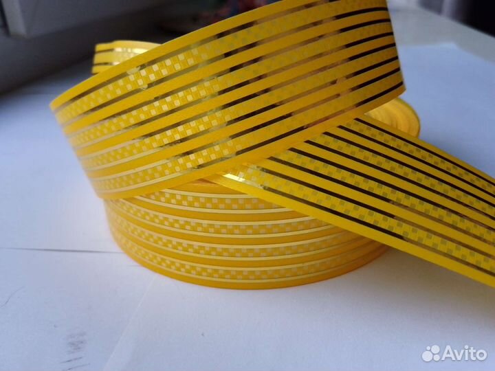 Лента бумажная для упаковки подарков и цветов