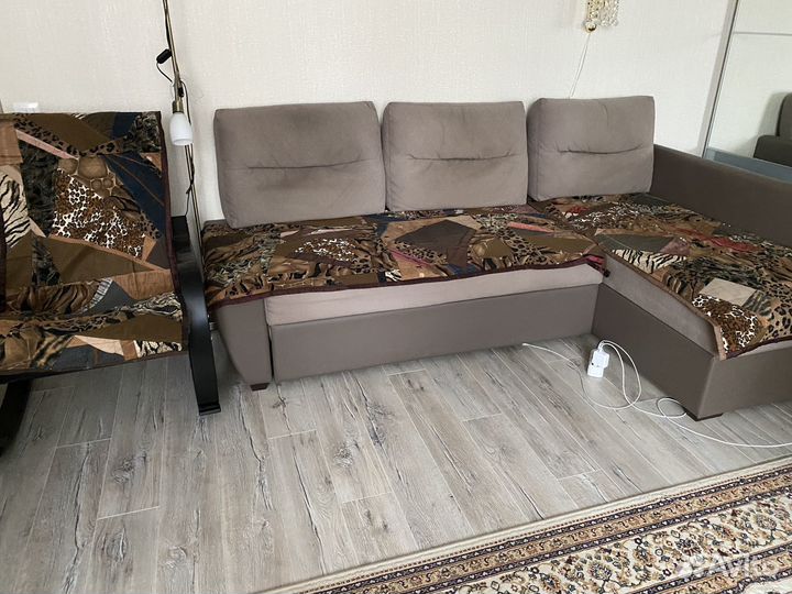 Покрывало на угловой