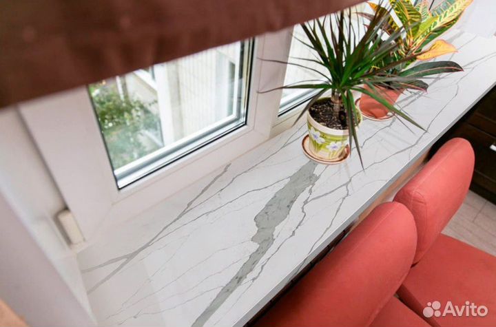 Подоконники из акрилового камня