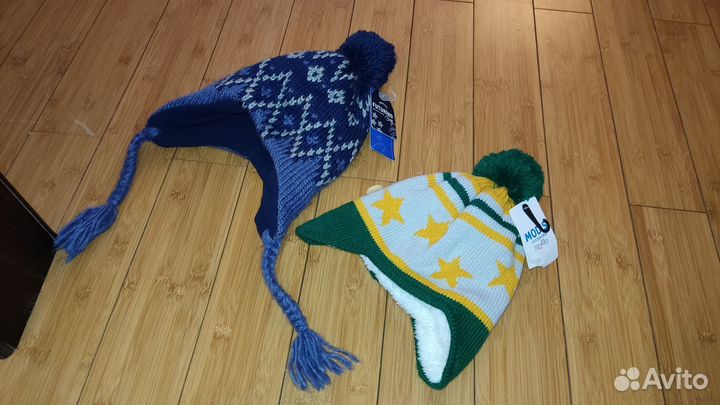 Шапка с удлинёнными ушками зима новое 48 50 52