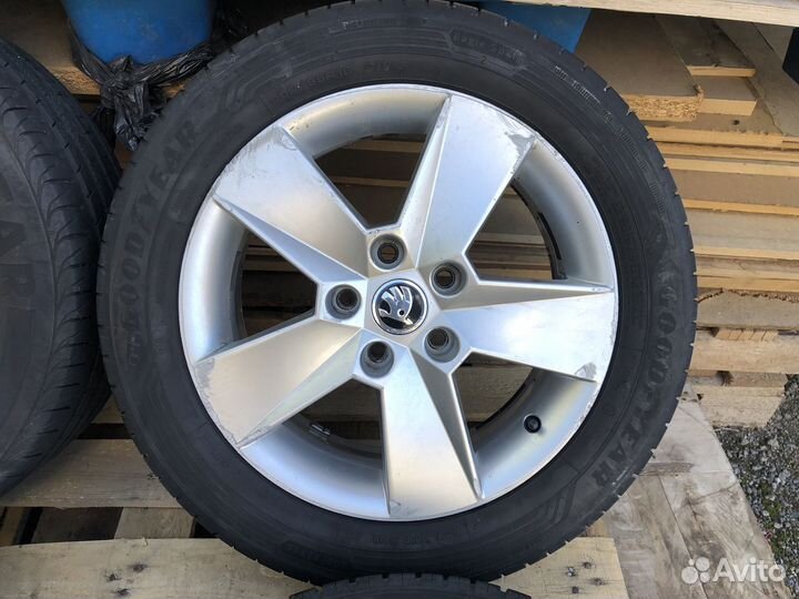 Колеса Skoda Octavia, Volkswagen Golf, Jetta R16