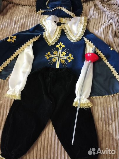 Костюм мушкетёра детский