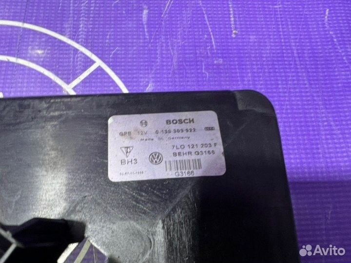 Диффузор радиатора Volkswagen Touareg 7L 2 2005