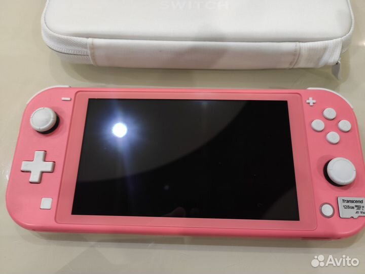Nintendo switch lite 32gb+128gb прошитая