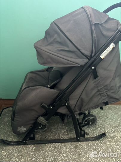 Детские санки коляска бу
