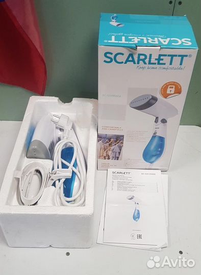 Новый отпариватель Scarlett SC-GS135S02