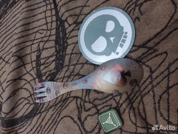 Титановая ложка - вилка TAD Gear, PDW