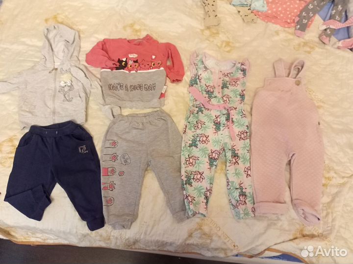 Пакет вещей на девочку от 1 года
