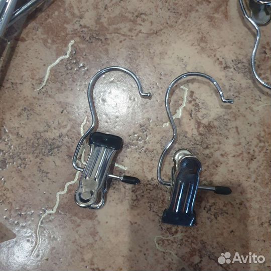 Вешалки-плечики с прищепками (28 см) 45 шт