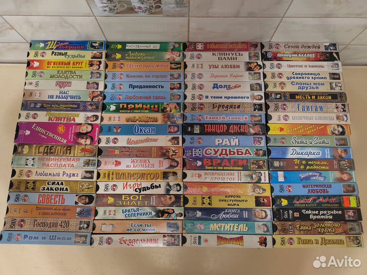 Индийские фильмы / 04.2023 / видеокассеты / VHS