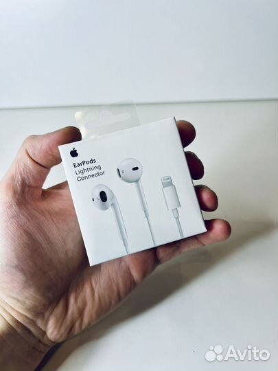 Наушники apple earpods lightning