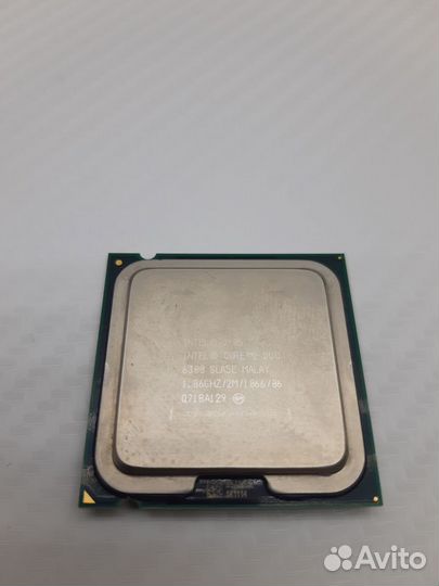 Процессор Intel Core 2 Duo E6300 1.86GHz