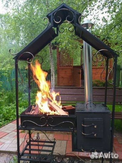 Мангалы с крышей