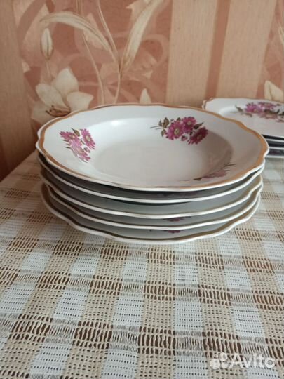 Тарелки СССР ду лево