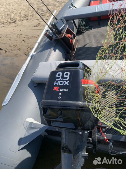 Лодка пвх Таймень lx 3600 нднд с мотором hdx 9.9