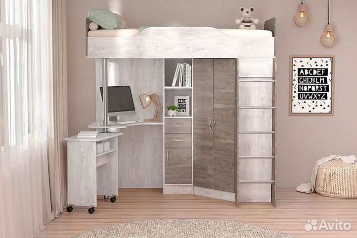 Кровать-чердак