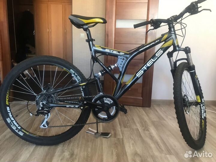 Велосипед новый горный двухподвес