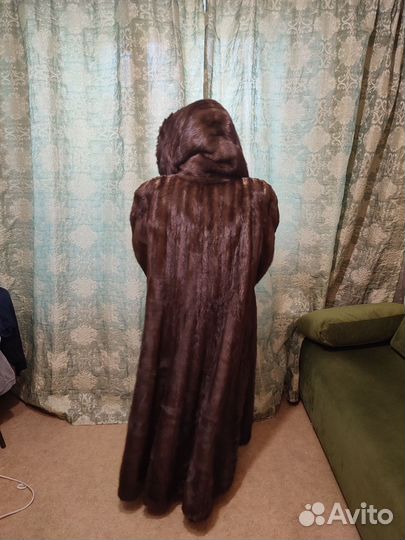 Шуба норковая 50 52 длинная