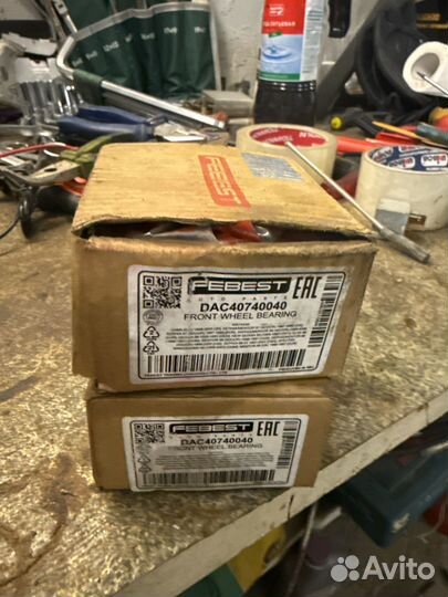 Передние подшипники skoda octavia a4 dac40740040