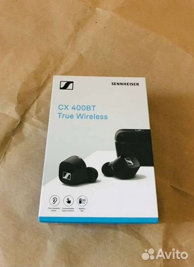 Наушники Sennheiser cx400tw1 Black (новые)