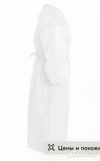 Халат медицинский одноразовый