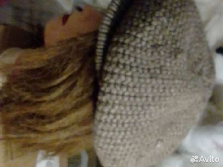 Шапка зимняя вязаная женская.7