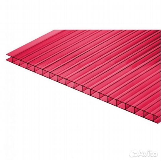 Поликарбонат сотовый 4 мм