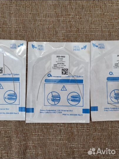 Дуги Cu niti Damon для брекетов